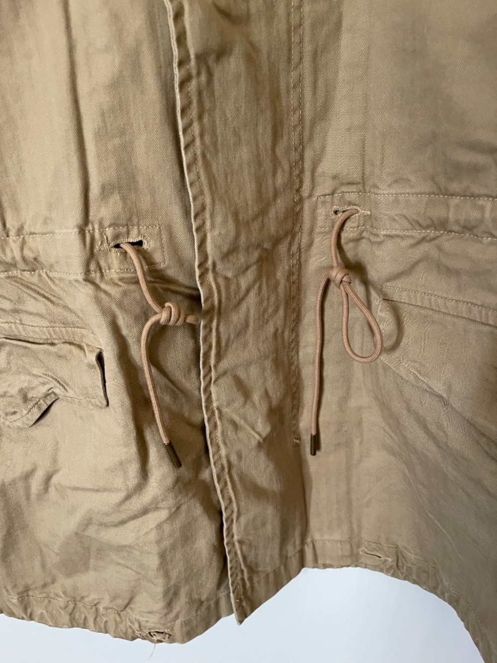 Polo Ralph Lauren US RL Tan Military Patch Jacket 2XLT NWT - Picture 9 of 11